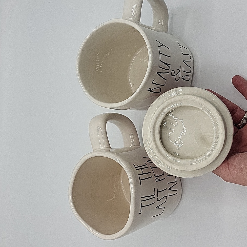 Rae Dunn Beauty and The Beast Mugs by Magenta - Picture 7 of 8